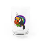 ひの字の物販会場のToucan Water Glass :front