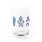 hiromashiiiの土偶三姉妹 Water Glass :front