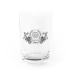 はなまる園購買部のはなまる園の園章グラス Water Glass :front