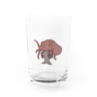 upa_museumのタコの力を……借りた魚 Water Glass :front