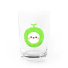 ちゅんすけ（ ●e● ）の🍈フルーちゅん Water Glass :front