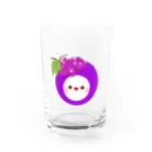 ちゅんすけ（ ●e● ）の🍇フルーちゅん Water Glass :front