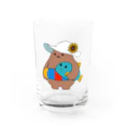 金魚のさまーごーれむちゃん Water Glass :front