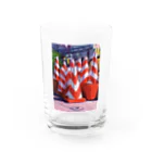 かよコーンショップの夜桜カラーコーン Water Glass :front