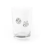 PATO-riverのおじいちゃんとマリオ Water Glass :front