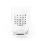 ASITA_PRODUCTSのATTACK CHANCE Water Glass :front