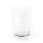 0izumizumide0の紙飛行機とうさぎ Water Glass :front