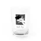 ないものねだりのHand Dog(shadow2) Water Glass :front