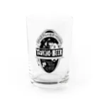 藤間のTSUKINO BEER Water Glass :front