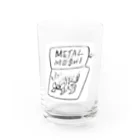 高円寺メタルめし のMETAL MESHI CAT Water Glass :front