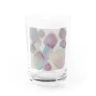 もちもちポメラニアンのにじみダイヤ Water Glass :front