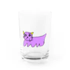 ʕ•̫͡•ʔのねこ Water Glass :front