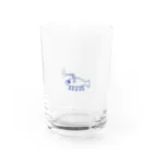 花粉魚こと月碧のお魚くん Water Glass :front