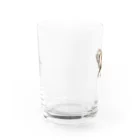 Canako Inoueのホンドタヌキ Water Glass :front