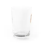 Canako Inoueのトイプードル Water Glass :front