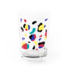 ワタシvsのpop leopard Water Glass :front