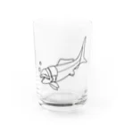 アトリエヱキパのダンクレオステウス Water Glass :front