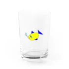 salmon1の魚たん Water Glass :front