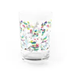 KAERUCAFE SHOPの野鳥 Water Glass :front