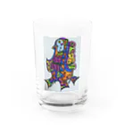 良々のあまびえー(アマビエさま) Water Glass :front