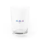 Ryutzzの3 dolphin Water Glass :front