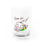 Sachiのおもしろいよくん Water Glass :front