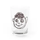 yuppyhappyのくるくるしてる男の子 Water Glass :front