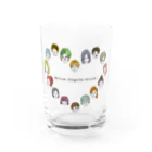 KANKAN ILLUSTRATION FACTORY goods shopのみんな　ちがって　みんないい Water Glass :front