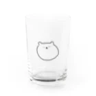 にゃむのゆるいくまさん Water Glass :front