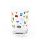 pocaのお絵描きの北欧チックな彼たち Water Glass :front