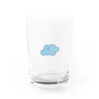 suuuuuga_rのいたずらクラウドくん Water Glass :front