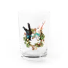 AKのうさぎ　リース Water Glass :front