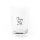 けものんの鹿 Water Glass :front