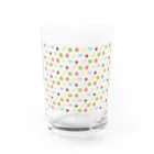 佐山くまのしろくまパーラー Water Glass :front