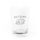 サボテン工房と工場長のサボってません Water Glass :front