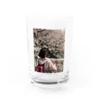 ふれちゃんの花見のシーズンはもう過ぎましたけど？ Water Glass :front