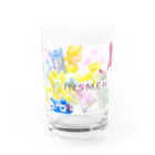 岡本なう - okamoto now -のピンズMen（ぴんずめん・PinsMen） Water Glass :front