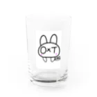 🌈オクトうさぎ@ですのオクトうさぎ Water Glass :front