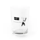 Carroのcarro night Water Glass :front