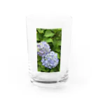 nana05の紫陽花 Water Glass :front