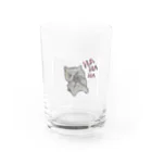 柴田明のキビ Water Glass :front