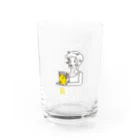 HIGEQLOのBEER TIME Water Glass :front