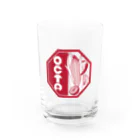 メキシコ屋台OCAのOCTA　ロゴグラス Water Glass :front