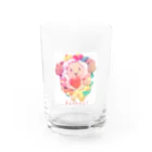 chocochoco0707の花ちゃん Water Glass :front