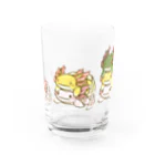 うすたのうぱるぱタワー Water Glass :front