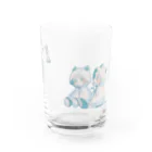 眩しいの晴れますように Water Glass :front