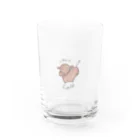 どうぶつらんどの子牛 Water Glass :front