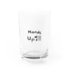 ぜんとたなんのハンズアップハロルド Water Glass :front