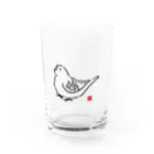 M.storeのアキクサインコグラス Water Glass :front