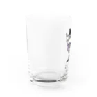 Starrynightの星月夜の猫 Water Glass :front